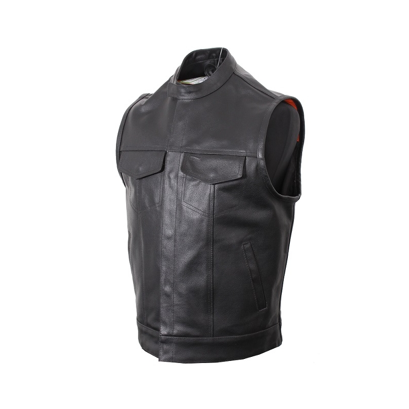 Kožená vesta na moto RSA Bomber výprodej