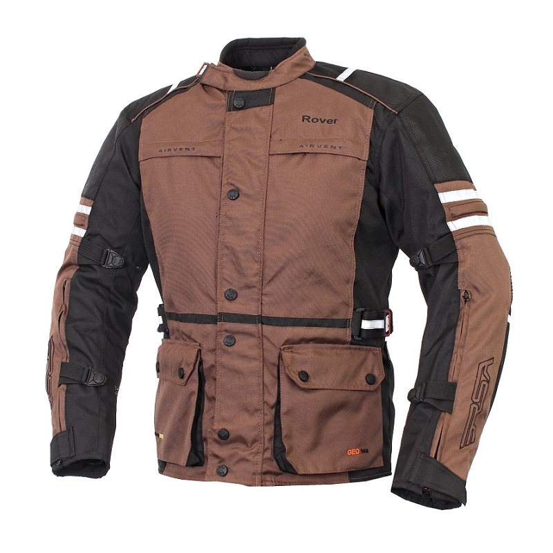 Bunda na moto RSA Rover hnědá  výprodej výprodej