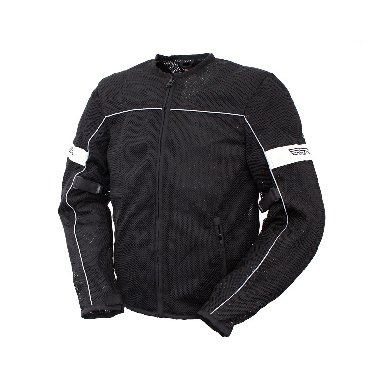 Bunda na moto RSA-Airvent 2 černo/bílá výprodej