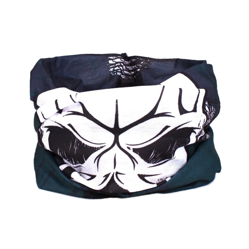 Multifunkční šátek na moto RSA Skull 2