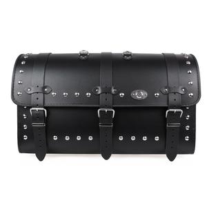 Kožený moto kufr na motorku Chopper RSA-8B se zámkem