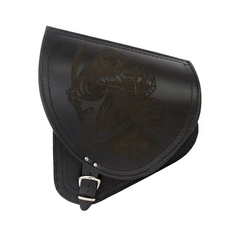 Kožená brašna na motorku HD Softail RSA-54 Smrtka