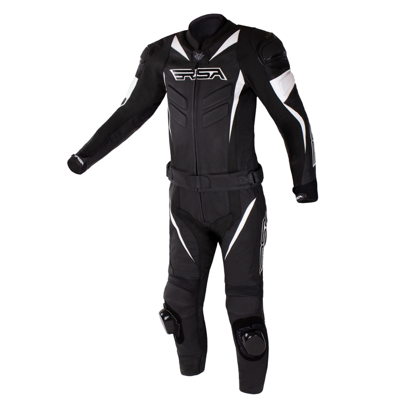 Kombinéza na motorku RSA GPX 2 černo-bílá výprodej