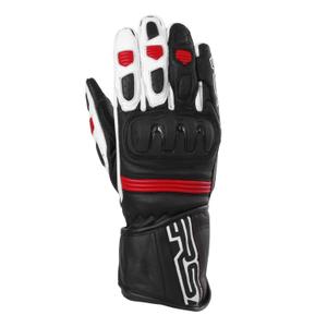Rukavice na motorku RSA Gappa 2 černo-bílo-červené