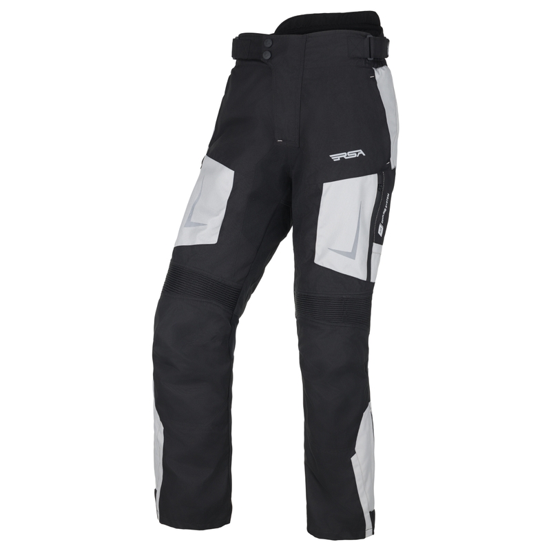 Kalhoty na motorku RSA EXO 2 černo-šedé