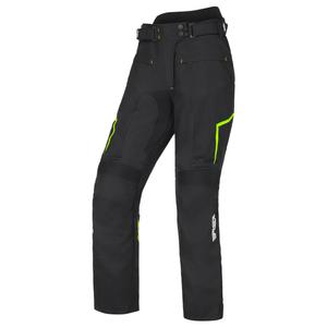 Dámské kalhoty na motorku RSA Bolt černo-bílo-fluo žluté