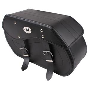 Kožené brašny na motorku Chopper RSA-12A se zámkem