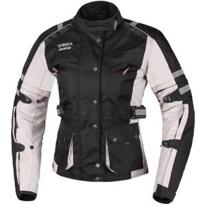 Dámská třívrstvá bunda na moto RSA Dakar šedá výprodej