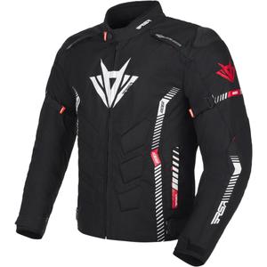 Bunda na motorku RSA Rider černo-bílo-červená