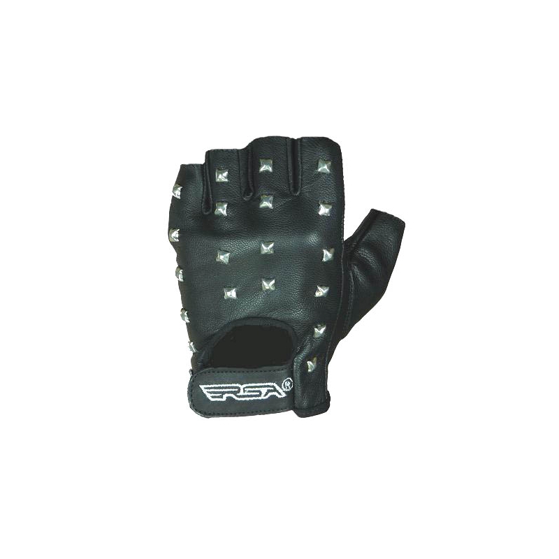 Motocyklové rukavice RSA s cvoky - vel.S