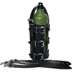 Kožený držák na láhev RSA N14 černý