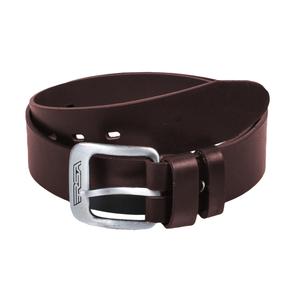Kožený opasek se sponou RSA hnědý
