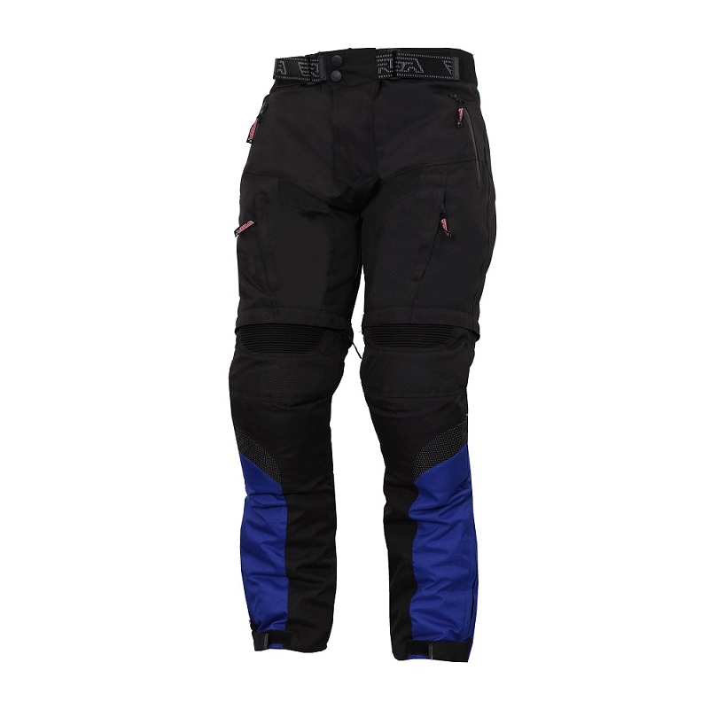 Kalhoty na moto RSA Dakar modré výprodej